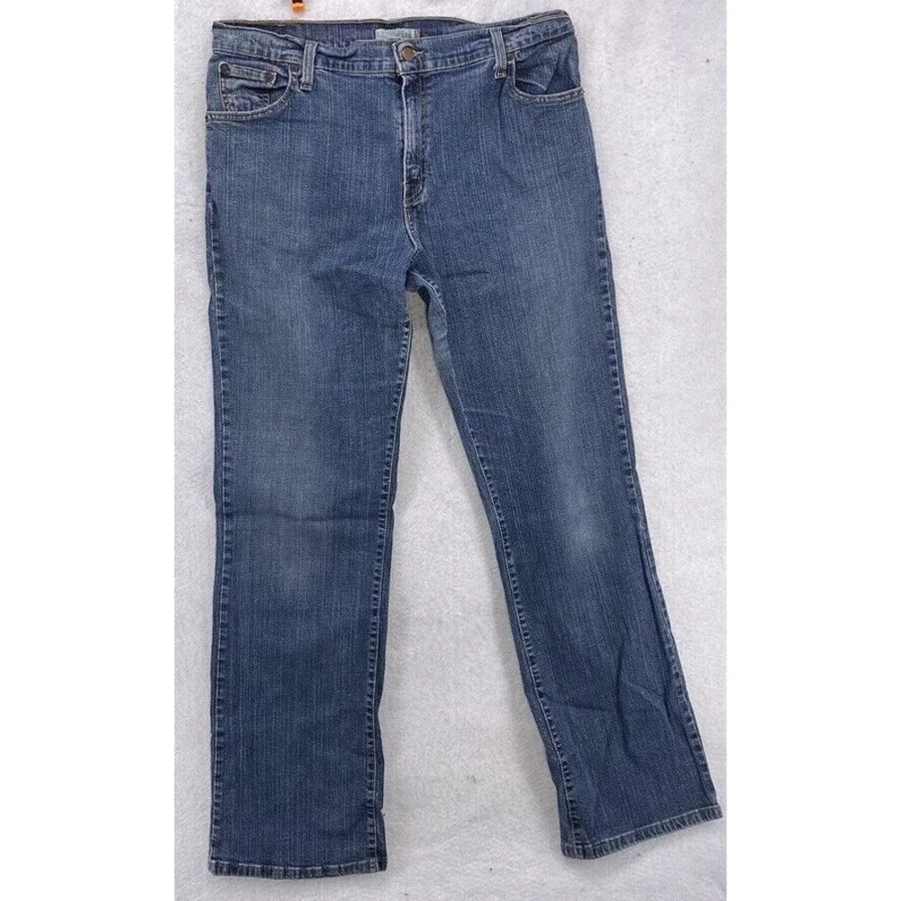 Levi's  550 Jeans Women Size 16 Boot Cut High Rise Relaxed Fit Denim Vintage - Picture 8 of 13